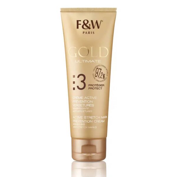 Active Stretch Marks Prevention Cream | Gold | 125ml