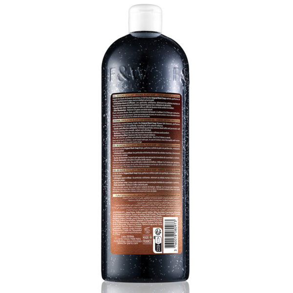 Original Exfoliating Black Soap Shower Gel - Purifies, Softens, Brightens 940 ml