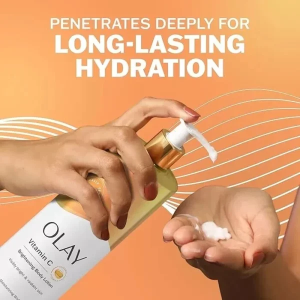 Olay Vitamin C Brightening Hydrating Body Lotion   Size: 502ml, 17 FL OZ