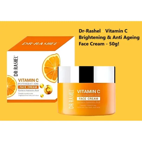 Dr Rashel Vitamin C Brightening & Anti Ageing Face Cream 50g