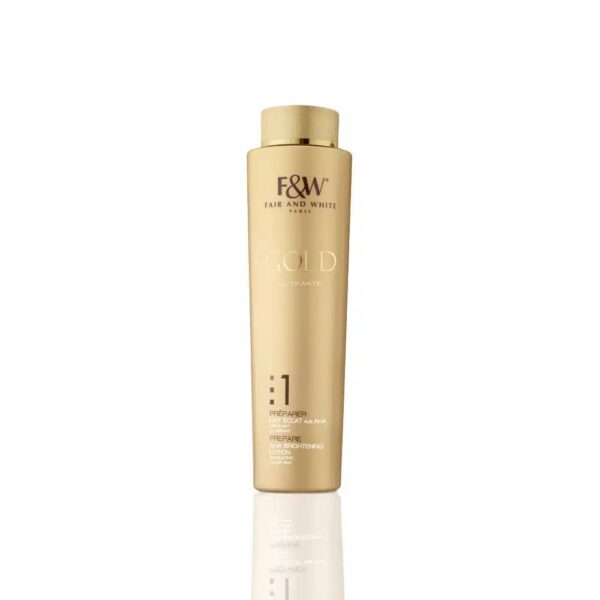 Gold AHA Brightening Lotion Prepare | Exfoliating & Clarifying Lotion | 350ml