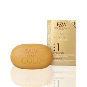 Gold Exfoliating Argan Soap Prepare | Revitalizing & Soothing Soap | 200g