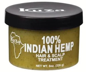 Kuza Indian Hemp Hair & Scalp Treatment, 8 Oz