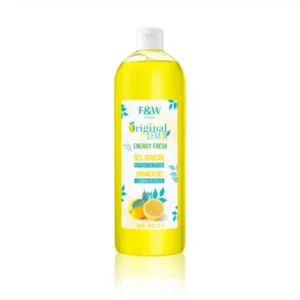 Original Lemon Energy Fresh Shower Gel Lemon Extract Shower Gel | 1000ml