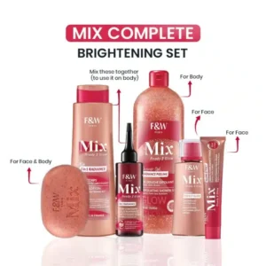 F&W Mix Complete Brightening Set Instant Brightening| Moisturizing| Skin Repairing