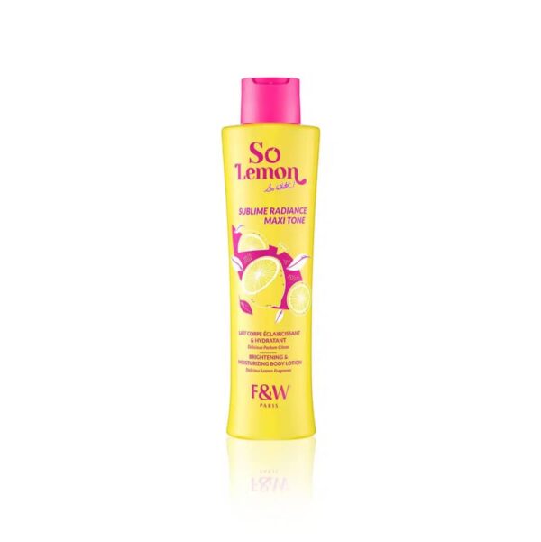 Brightening & Moisturizing Body Lotion – Sublime Radiance Maxi Tone I So Lemon Brightening & Moisturizing Body Lotion | Brightens, Boosts radiance, Sublime | 250 ml • 8.45 fl.oz